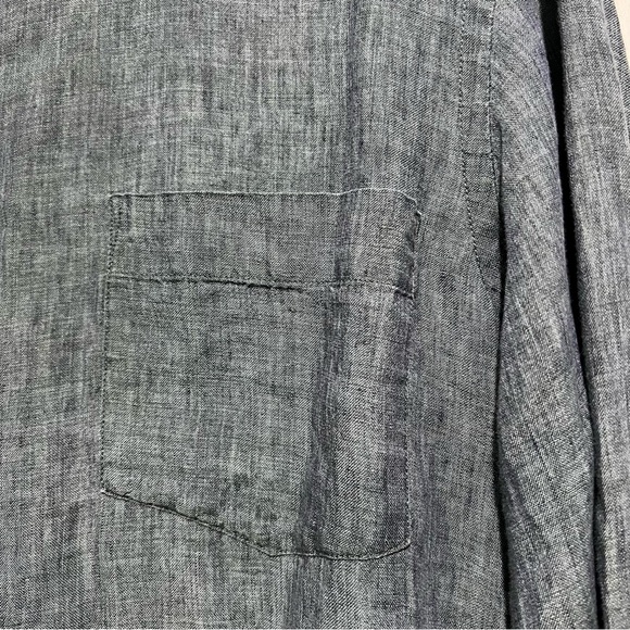 Rodd & Gunn Blue Casual Button Down Shirt Relaxed Fit : Box 009 - Picture 6 of 9